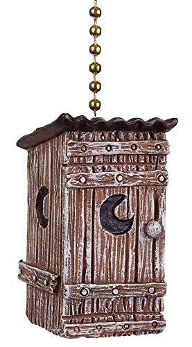 Clementine Designs Outhouse Ceiling Fan Light Dimensional Pull Resin | The Storepaperoomates Retail Market - Fast Affordable Shopping