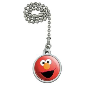 GRAPHICS & MORE Sesame Street Elmo Face Ceiling Fan and Light Pull Chain