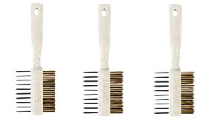 Wooster Brush 1832 Painter’s Comb/Wire Brush, 3 Pack