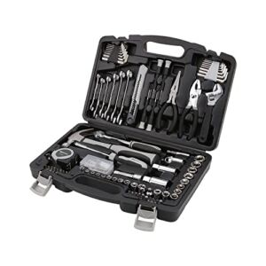 Amazon Basics 131-Piece General Household Home Repair and Mechanic’s Hand Tool Kit Set