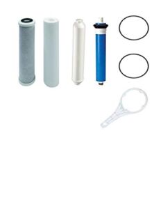 Universal 4-Stage Under Sink Reverse Osmosis Replacement Filter Kit