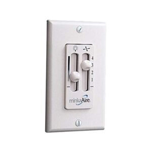 Minka-Aire 4 Speed Wall Control – White – WC116L