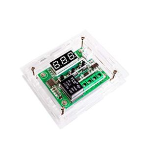 W1209 DC12V Cool Temp Thermostat Temperature Control Switch Temperature Controller Acrylic Box (only The Box,no with Board !!!)