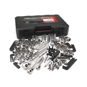 Craftsman 230 Piece 230 PC SAE Metric Mechanics Tool Set ratchet wrench socket, carry case included