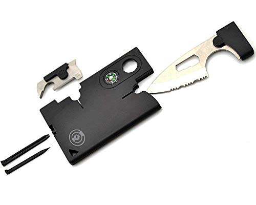 Gifts – Husband Wife Brother Pocket Knife Credit Card Tool Set Men – Guys & Girls Gift – Survival Multitool Set By Cable And Case – Wallet Blade – Dad, Boys, Mom, Wife, Boyfriend | The Storepaperoomates Retail Market - Fast Affordable Shopping