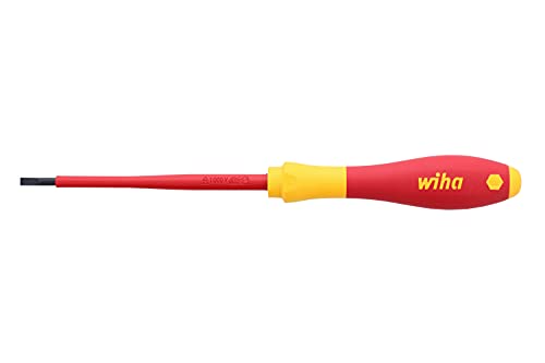 Wiha 32015 Insulated SoftFinish Slotted Screwdriver 3.5mm x 100mm | The Storepaperoomates Retail Market - Fast Affordable Shopping