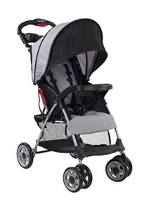 Kolcraft – Cloud Plus Lightweight Easy Fold Compact Travel Baby Stroller – Slate Grey