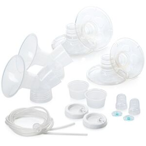 Evenflo Feeding Replacement Parts Breastfeeding Kit for Hospital Strength Advanced Double Electric Breast Pump