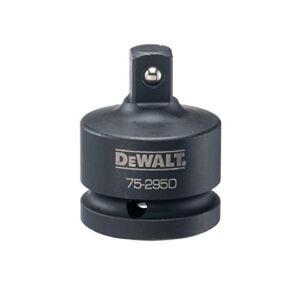 DEWALT Socket Adapter, Impact Rated, SAE, 3/4-Inch to 1/2-Inch Drive (DWMT75295B)