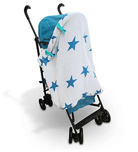 Stroller Clips to Hook Muslin Sun Shade to Canopy, Car Seat Cover Clip, Nursing Cover, Pram Toy Holder, Blanket Clamp – Best Baby Shower Registry Gift – Buggy Accessory | The Storepaperoomates Retail Market - Fast Affordable Shopping