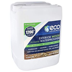 Eco Advance 5 Gallon Exterior Wood Siloxane Waterproofer-Ready to Use