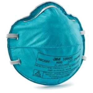 3M Health Care 1860S Particulate Respirator Mask Cone, Molded, Small (Pack of 120)