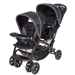 Baby Trend Sit and Stand Double Stroller, Onyx