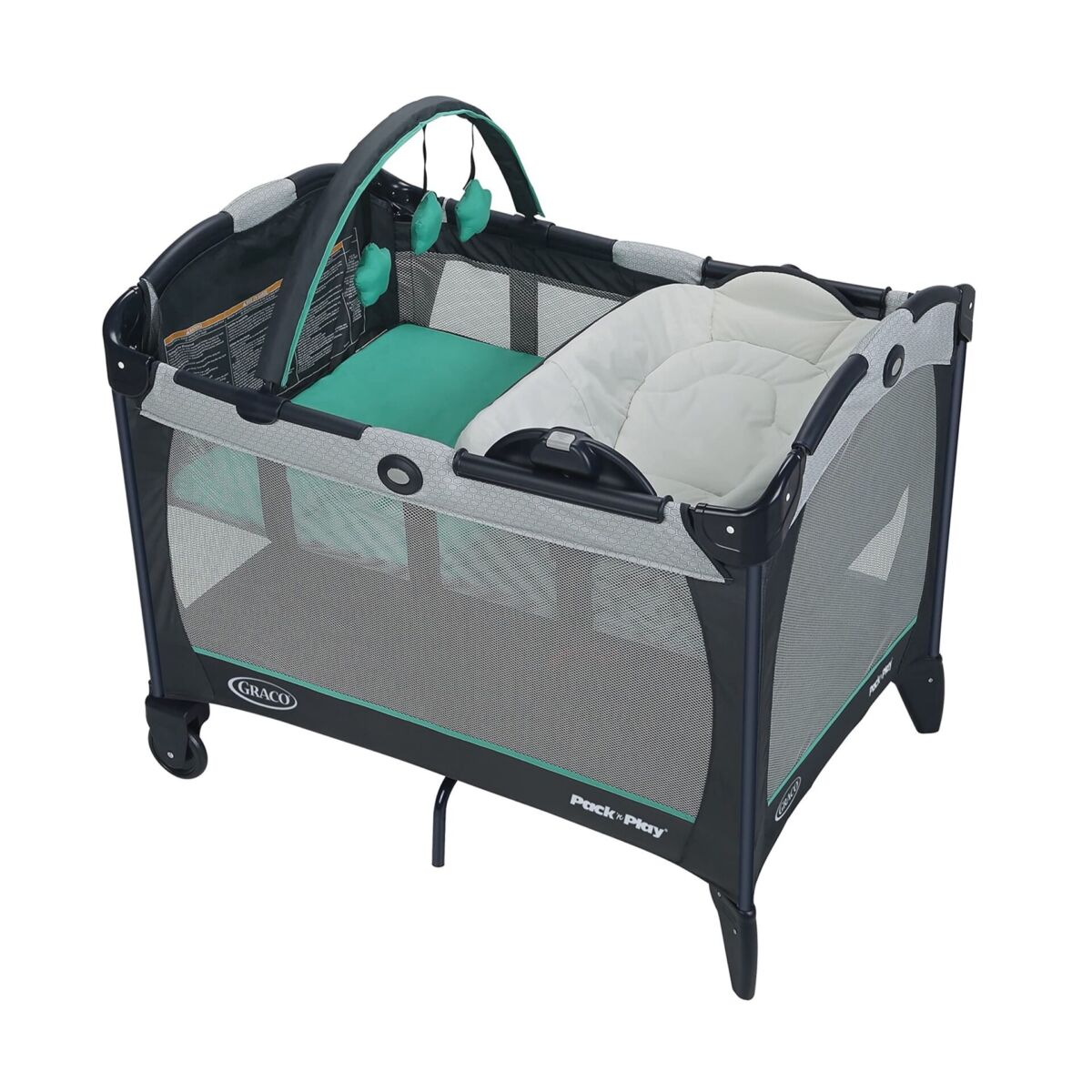 Graco Pack ‘n Play Playard with Reversible Seat & Changer LX, Basin | The Storepaperoomates Retail Market - Fast Affordable Shopping