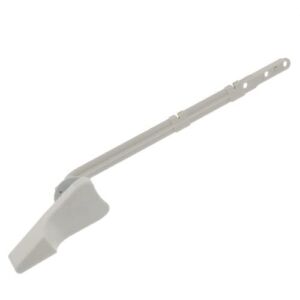Toilet Tank Flush Lever Replacement for American Standard (White, Straight Arm)