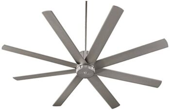 Quorum International Proxima 72″ 8-Blade Ceiling Fan – Satin Nickel – 96728-65 | The Storepaperoomates Retail Market - Fast Affordable Shopping