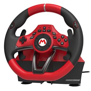 Nintendo Switch Mario Kart Racing Wheel Pro Deluxe By HORI – Officially Licensed By Nintendo