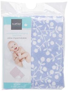 Kushies Baby Deluxe Change Pad Terry, Lilac Berries
