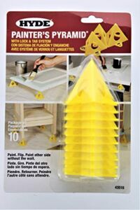2-PACK – Painter’s Pyramid Stands, Yellow