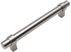 20 Pack – Cosmas 161-4SN Satin Nickel Contemporary Bar Cabinet Handle Pull – 4″ Inch Hole Centers
