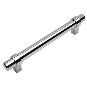 10 Pack – Cosmas 161-160CH Polished Chrome Contemporary Bar Cabinet Handle Pull – 6-5/16″ (160mm) Hole Centers
