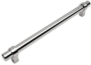5 Pack – Cosmas 161-224CH Polished Chrome Contemporary Bar Cabinet Handle Pull – 8-7/8″ (224mm) Hole Centers