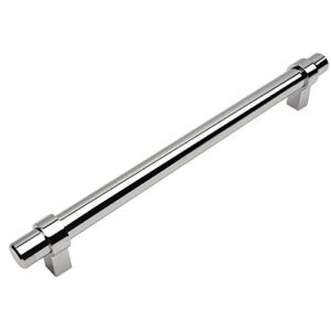 10 Pack – Cosmas 161-224CH Polished Chrome Contemporary Bar Cabinet Handle Pull – 8-7/8″ (224mm) Hole Centers