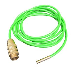 FITOOL Drain Cleaner, Bathroom Clog Remover, High Pressure Pipe Cleaner, Duct Unblocker, 10ft Hose, Solid Brass Fittings