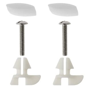 Kohler 1236365 Toilet Seat Hardware Kit – Bumpers, Mounting Nuts and Bolts