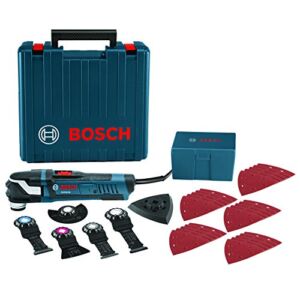 BOSCH Power Tools Oscillating Saw – GOP40-30C â€“ StarlockPlus 4.0 Amp Oscillating MultiTool Kit Oscillating Tool Kit Has No-touch Blade-Change System, 32 Accessories and Case