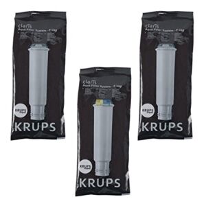 KRUPS F088 Aqua Filter System Water Filtration Cartridge – 3 Pack