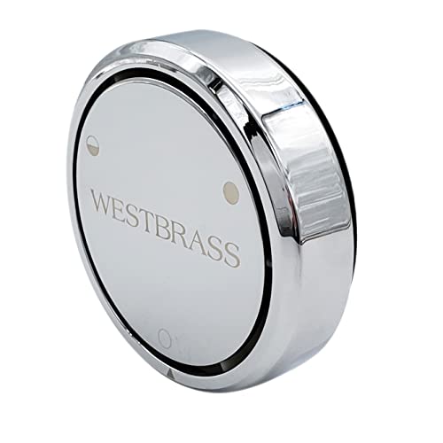 Westbrass D493CHM-26 Universal Patented Deep Soak Round Replacement 2-Hole Bathtub Overflow Cover for Full and Over-Filled Closure, 1 Pack, Polished Chrome – LOGO | The Storepaperoomates Retail Market - Fast Affordable Shopping