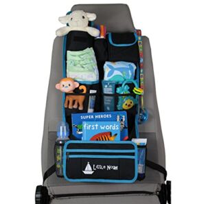 Little Noah Backseat Car Organizer Durable Backseat Storage – Organize Toys – Seat Protector – Storage pockets – Eco-Friendly – Secret Pouch – Travel Storage