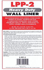 Prepasted Paintable Solid Flat Wallpaper Liner | LPP-2