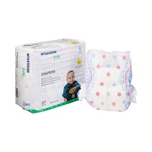 McKesson Baby Diapers, Size 5 (Over 27 lbs), 27 Count, 1 Pack