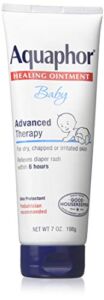 Aquaphor Baby Healing Ointment Advanced Therapy 7 Ounce Tube (207ml) (2 Pack)