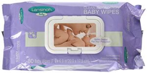 Lanisinoh Clean and Conditioning Cloth Baby Wipes 80 Count (4 Pack)