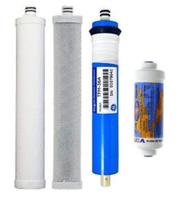 Culligan AC-30 Reverse Osmosis System Compatible Replacement Cartridge & Membrane 4 Set