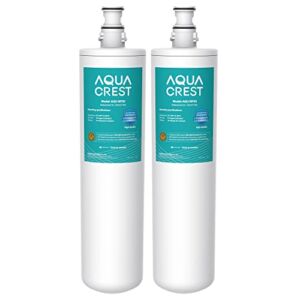 AQUACREST 3US-PF01 Under Sink Water Filter, NSF/ANSI 42 Certified Replacement for Advanced 3US-PF01, 3US-MAX-F01H, 3US-PF01H, Delta RP78702, Manitowoc K-00337, K-00338 Water Filter (Pack of 2)