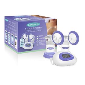 Lansinoh SmartPump Double Electric Breast Pump with Bluetooth and App
