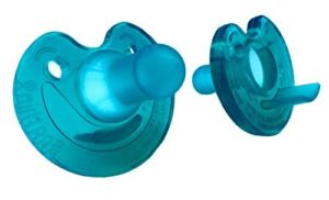 Philips Notched Newborn Soothie Pacifier, Green, 0-3 Months, Hospital Binky – Natural Scent 2 Count (Pack of 1)