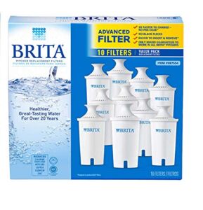 Brita Advanced Pitcher Filter SpecialQuantity Pack (10 Pack Total) (Packaging May Vary)
