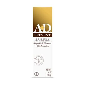 A+D Diaper Rash Ointment & Skin Protectant, Original 4 oz ( Pack of 3)