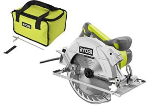 Ryobi 15 Amp 7-1/4 in. Corded Circular Saw with Laser Light and Tool Bag