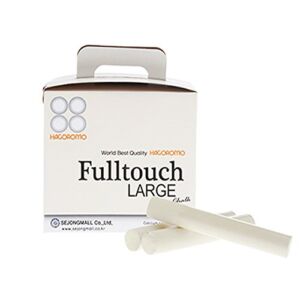 Hagoromo Fulltouch Large Chalk 1Box, Non-Toxic, Dustless [15pcs/White]
