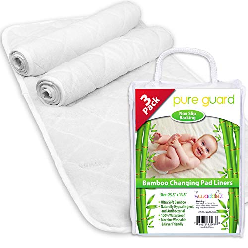 Changing Pad Liners [3 Pack] – Waterproof Changing Pads Liners – Extra Large 27″ X 14″ – Baby Diaper Changing Table Pad | The Storepaperoomates Retail Market - Fast Affordable Shopping