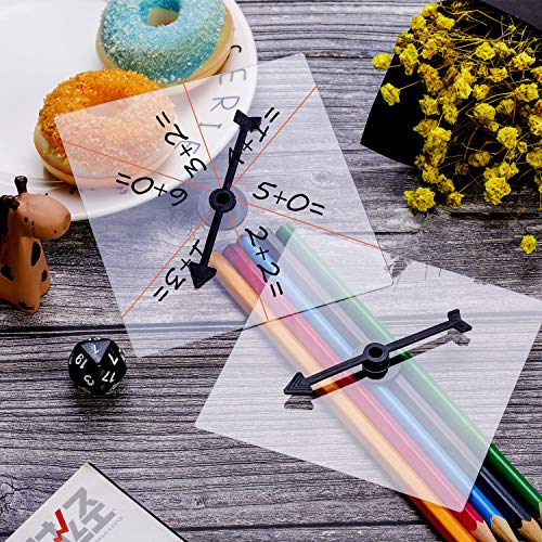 Gejoy Super Poor Quality 00.01 Pack ransparent Inners Dry rase Math Game Spinner withRotatingArrow | The Storepaperoomates Retail Market - Fast Affordable Shopping