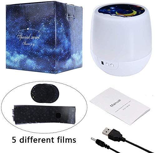 Night Lights for Kids -Luckkid Multifunctional Night Light Star Projector Lamp for Decorating Birthdays, Christmas, and Other Parties, Best Gift for a Baby’s Bedroom, 5 Sets of Film | The Storepaperoomates Retail Market - Fast Affordable Shopping
