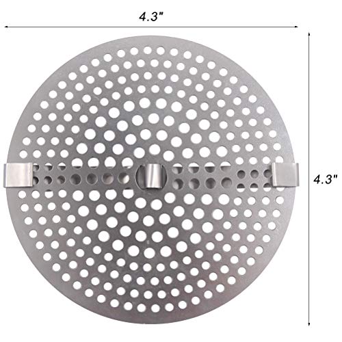 EXPAWLORER Hair Catcher Shower Drain – Stainless Steel Drain Hair Catcher Bathtub Strainer with Stand for Regular Drains | The Storepaperoomates Retail Market - Fast Affordable Shopping