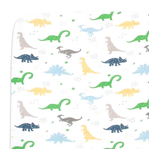 Cuddly Cubs Graco Pack n Play Fitted Sheet – Dinosaur Playard Sheet – Snuggly Soft Jersey Cotton Mini Crib Sheet for Boy – 1 Pc | The Storepaperoomates Retail Market - Fast Affordable Shopping